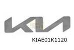 Kia EV6 embleem logo ''Kia'' voorzijde Origineel! 86320CV000, Auto-onderdelen, Verzenden, Nieuw, Kia