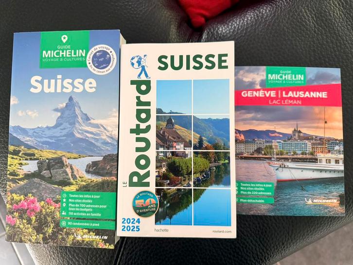 Guides La Suisse 2024/2025, Boeken, Reisgidsen, Zo goed als nieuw, Michelin, Ophalen of Verzenden