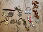 Medailles eretekens BJB wandeltocht bloeddonor ruitertornooi, Postzegels en Munten, Ophalen of Verzenden, Brons