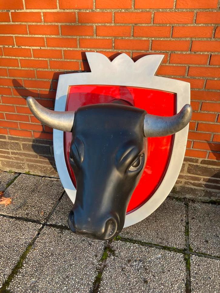 Trophée décoratif en forme de tête de taureau (100 cm), Collections, Marques & Objets publicitaires, Enlèvement