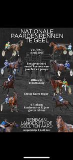 Paardenkoers te Geel (2440), Ophalen