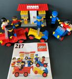 Lego Classic 217 - vintage - Service Station Shell, Kinderen en Baby's, Speelgoed | Duplo en Lego, Ophalen of Verzenden, Gebruikt