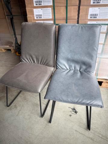 Nieuwe design stoelen – Zwart frame – Nooit gebruikt 10 stuk beschikbaar voor biedingen