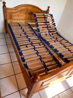 Bed met regelbare lattenflexen (140 breed op 200 lang), Antiek en Kunst, Ophalen