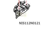 Nissan Townstar / Renault Kangoo steun motorkapscharnier Lin, Auto-onderdelen, Nieuw, Renault, Motorkap, Verzenden