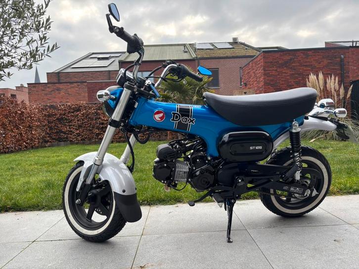 Honda Dax ST 125 Pearl Blue / nieuwstaat, Motos, Motos | Honda, Particulier, Autre, jusqu'à 11 kW, 1 cylindre, Permis Moto A1 minimum