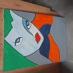 Schilderij, Antiek en Kunst, Kunst | Schilderijen | Modern, Ophalen of Verzenden