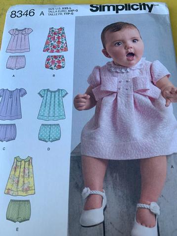 Naaipatronen babykleertjes Simplicity-New Look beschikbaar voor biedingen