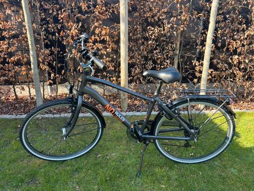 Jongensfiets 26 inch BIKEFUN NO RULES NO LIMITS BOYS grijs, Fietsen en Brommers, Fietsen | Jongens, Gebruikt, 26 inch of meer