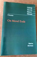 Filosofie - Cicero - On Moral Ends - Cambridge, Boeken, Ophalen of Verzenden, Zo goed als nieuw