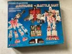 Robot robo machine Armure Battle suit + box Vintage robot tr, Comme neuf, Enlèvement ou Envoi