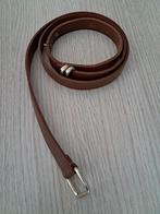 Camelkleurige ceintuur, 100 cm, leder., Kleding | Dames, Riemen en Ceinturen, Minder dan 3 cm, Bruin, River Woods, Echt leder