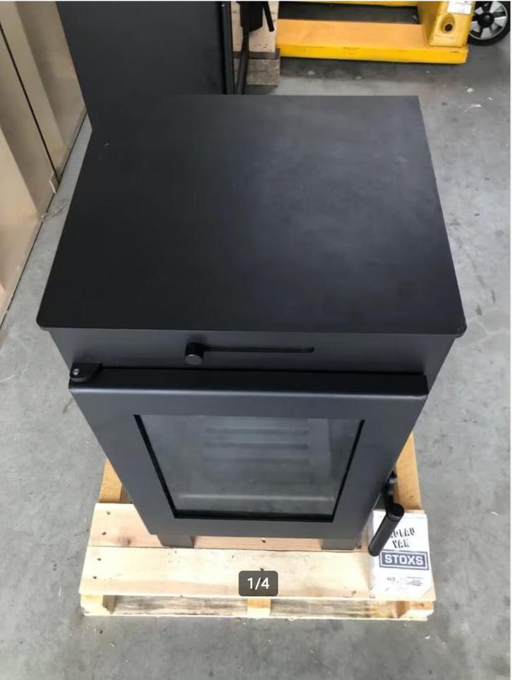 compacte houtkachel, Huis en Inrichting, Kachels, Gebruikt, Houtkachel, Ophalen