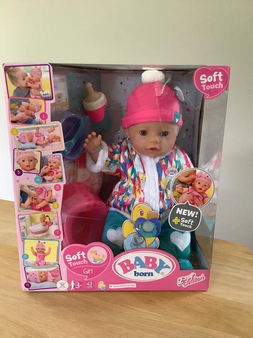 Baby Born soft touch pop 43cm, Kinderen en Baby's, Speelgoed | Poppen, Nieuw, Ophalen