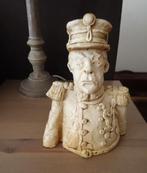 Handgemaakt vintage beeld, officier. Heel gedetailleerd, Verzamelen, Ophalen of Verzenden, Gebruikt, Mens