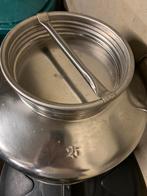 Olie ton, Ophalen, Zo goed als nieuw, Inox