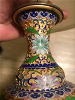 Lampe table vintage lampadaire technique champlevé chinoise, Antiquités & Art, Enlèvement ou Envoi
