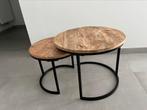 Table de salon gigogne moderne, Ophalen, Zo goed als nieuw