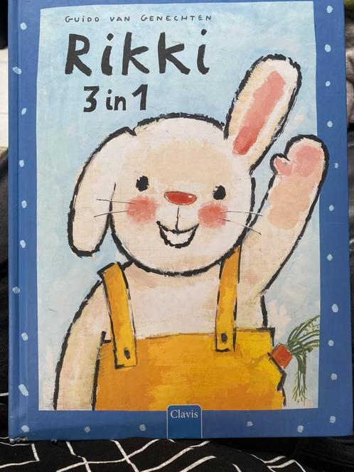 Guido Van Genechten - Rikki 3 in 1. Verzamelalbum, Boeken, Prentenboeken en Plaatjesalbums, Zo goed als nieuw, Ophalen of Verzenden