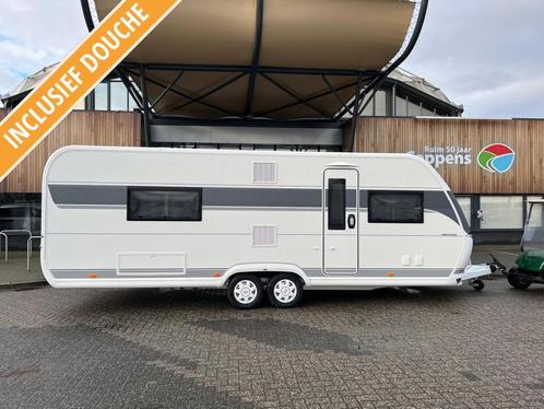 Hobby Prestige 660 WFC 2024 MOVER + NIEUWE TENT!, Caravans en Kamperen, Caravans, tot en met 4, 1500 - 2000 kg, Rondzit, Hobby