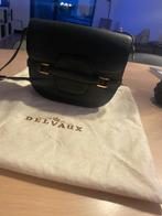 Delvaux zwarte schoudertas, Ophalen of Verzenden, Zo goed als nieuw, Zwart, Handtas