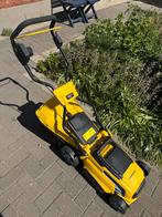 Powerplus 1500W, Ophalen, Elektrische grasmaaier, Zo goed als nieuw, Opvangbak