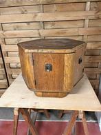 Houten tafeltje 6-hoek, Ophalen, Gebruikt, 50 tot 100 cm, 50 tot 75 cm