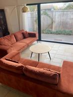 2 zetels vintage velvet slots, Huis en Inrichting, Ophalen, 125 cm of meer, Vintage, Zo goed als nieuw