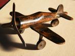 Antiek volledig metalen vliegtuig 15 cm Corsair type Jaar 19, Ophalen of Verzenden, Zo goed als nieuw, Schaalmodel