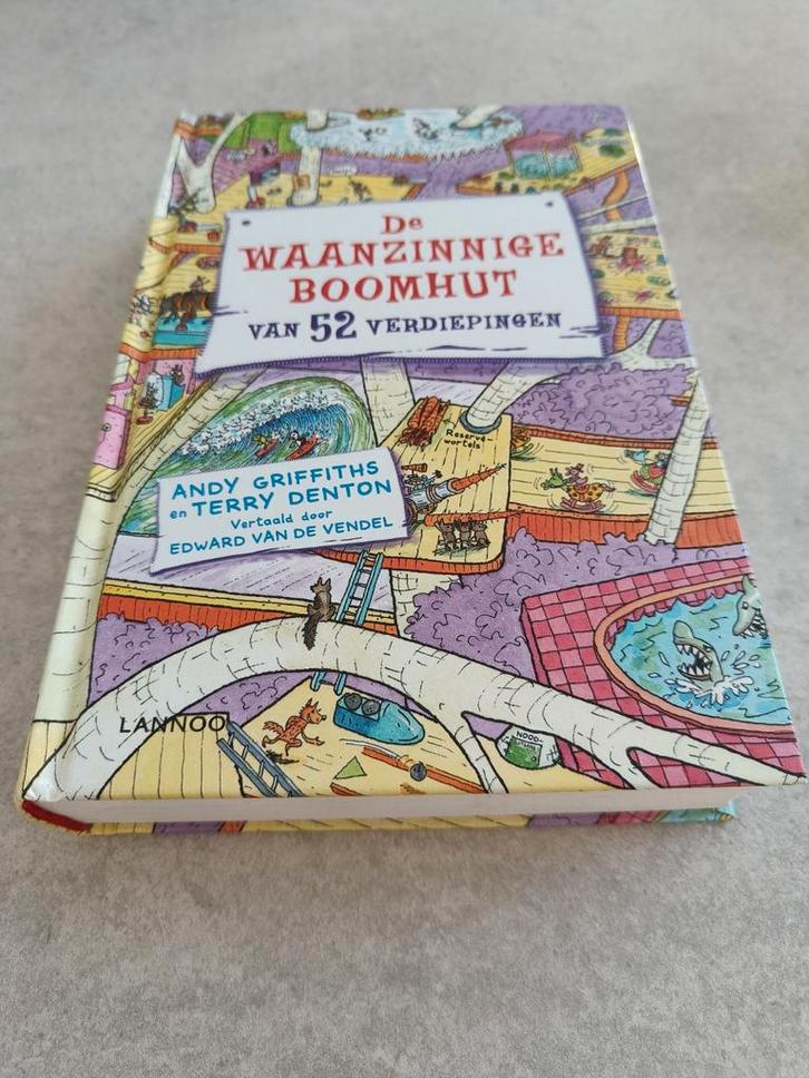 Andy Griffiths - De waanzinnige boomhut van 52 verdiepingen, Boeken, Kinderboeken | Jeugd | onder 10 jaar, Ophalen