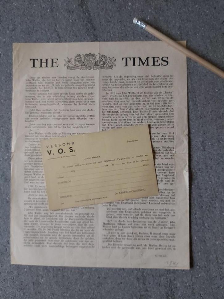 Schelde Oorlog Antwerpen VOS Antwerpen Wacht VNV DeVlag NSJV, Verzamelen, Tijdschriften, Kranten en Knipsels, Tijdschrift, 1940 tot 1960