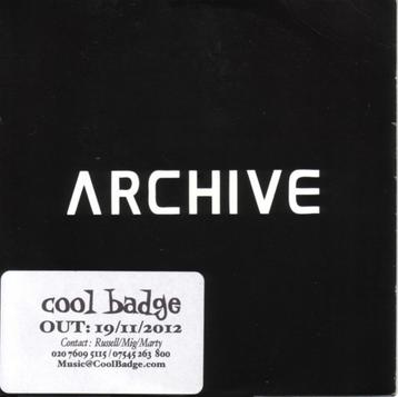 ARCHIVE - HATCHET RADIO EDIT - UK CD PROMO + PRESS SHEET, CD & DVD, Envoi, Comme neuf, Autres genres