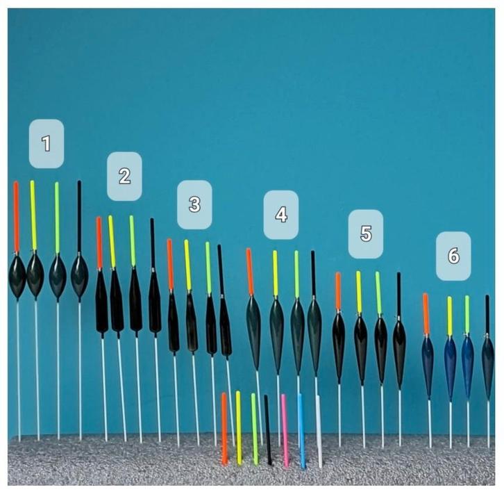 Zelfgemaakte karper/wedstrijddobbers, Watersport en Boten, Hengelsport | Witvissen, Nieuw, Dobber of Lood, Ophalen of Verzenden