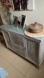 Halkastje, Huis en Inrichting, Ophalen, Zo goed als nieuw, Glas