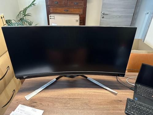 MSI Optix MEG381CQR Plus 38 inch UWQHD+ Curved Monitor, Informatique & Logiciels, Moniteurs, Comme neuf, 151 à 200 Hz, DisplayPort