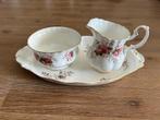 Royal Albert (Lavender Rose) roomstel, 3-delig, Ophalen of Verzenden, Zo goed als nieuw, Porselein, Overige typen
