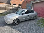 Hyundai Accent 1.3 benzine 2002 120.000km met keuring, Voorwielaandrijving, 4 deurs, Zwart, Particulier