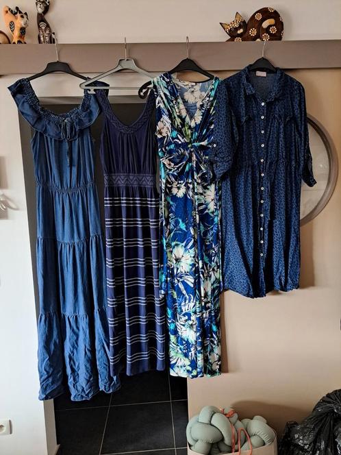 Mooi in blauw, jurken mt 40, Kleding | Dames, Dames-kledingpakketten, Zo goed als nieuw, Maat 38/40 (M), Ophalen of Verzenden