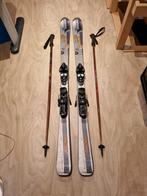 Quechua ski's 1m60 + stokken 1m15, Sport en Fitness, Ophalen, Gebruikt, Ski, Ski's