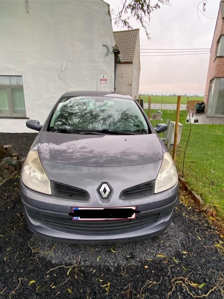 Renault clio, Auto's, Renault, Clio, Benzine, Euro 4, Stadsauto, 3 deurs, Blauw, Stof, Achterwielaandrijving, Dealer onderhouden