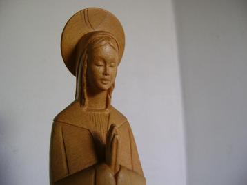 houtsnijwerk maagd Maria