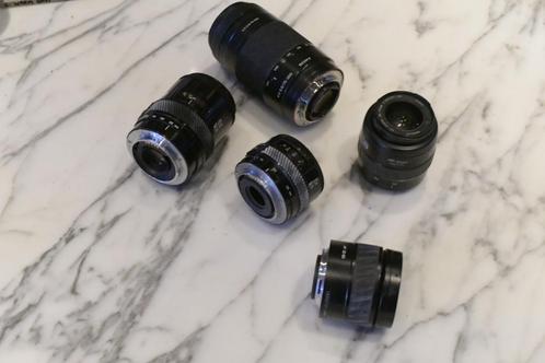 4 lenzen Minolta AF en één Sony AF, Verzamelen, Foto-apparatuur en Filmapparatuur, Lens of Lenzen, 1980 tot heden, Ophalen of Verzenden