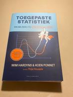 Toegepaste statistiek, Ophalen of Verzenden, Hoger Onderwijs, Zo goed als nieuw, Wim Hardyns & Koen Ponnet