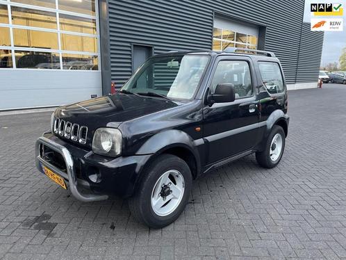 Suzuki Jimny 1.3 JLX 4x4 automaat, nieuwe apk, Auto's, Suzuki, Bedrijf, Te koop, Jimny, 4x4, Airbags, Centrale vergrendeling, Dakrails
