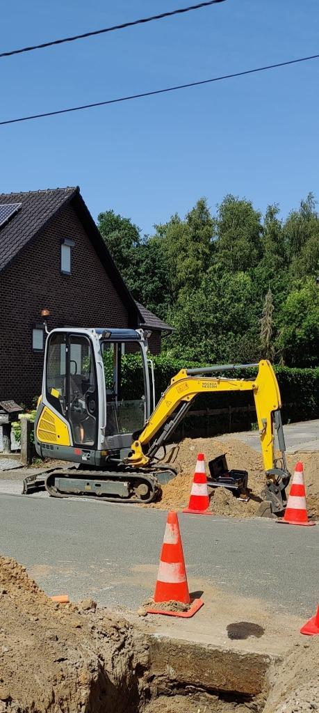 Wacker Neuson ET18 graafmachine, Zakelijke goederen, Machines en Bouw | Kranen en Graafmachines, Graafmachine, Ophalen