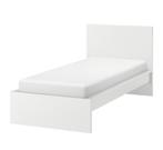 Malm bed frame 90/200, Eenpersoons, Wit, Zo goed als nieuw, Ophalen