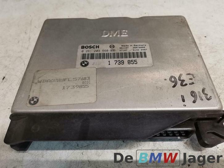 DME module Bosch BMW 3-serie E36 316i M43 1739855, Auto-onderdelen, Elektronica en Kabels, BMW, Gebruikt, Ophalen of Verzenden