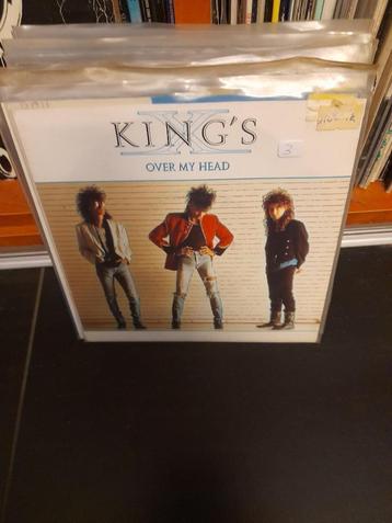 7" - king's x - over my head beschikbaar voor biedingen