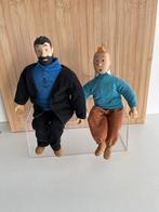 Lot figurines Tintin -Haddock articulées, Enlèvement ou Envoi, Utilisé
