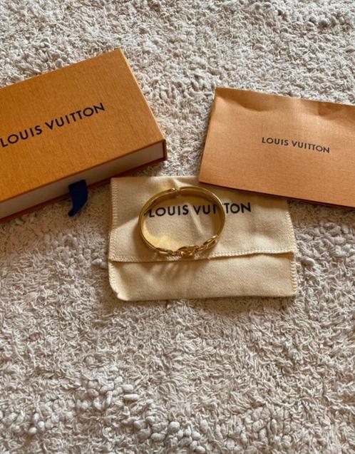 Armband Louis Vuitton, Handtassen en Accessoires, Armbanden, Zo goed als nieuw, Overige materialen, Goud, Ophalen